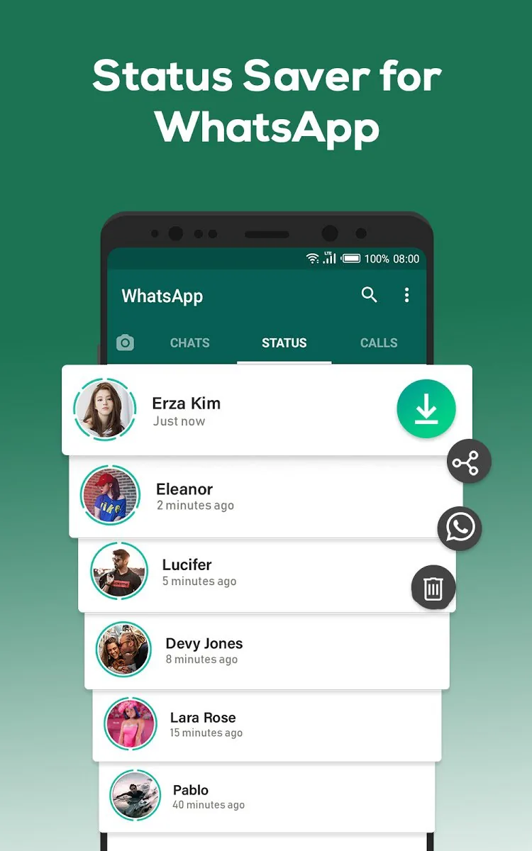 Screenshot GB WhatsApp