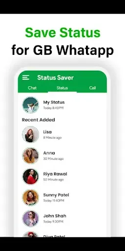 Screenshot GB WhatsApp