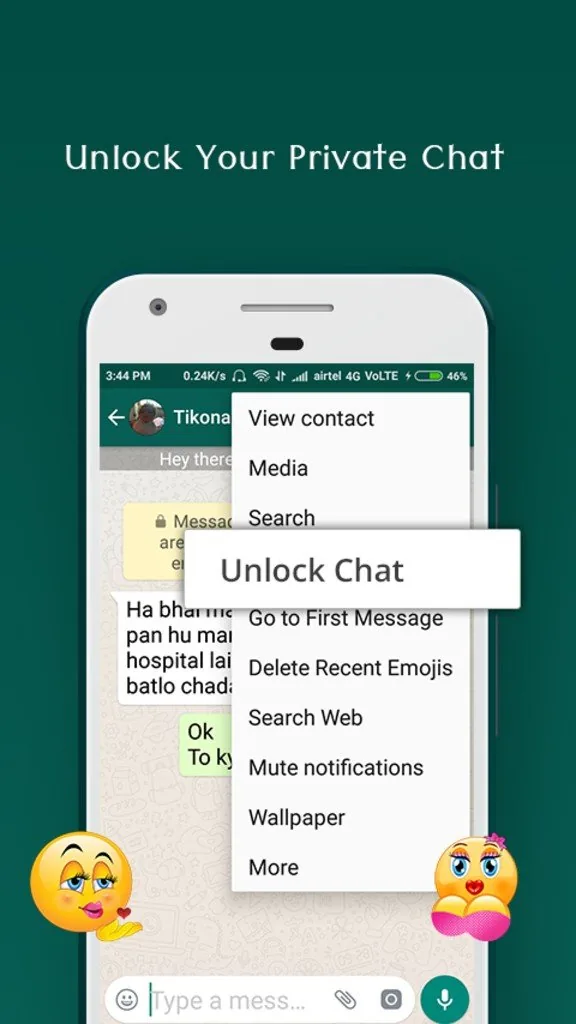 Screenshot GB WhatsApp